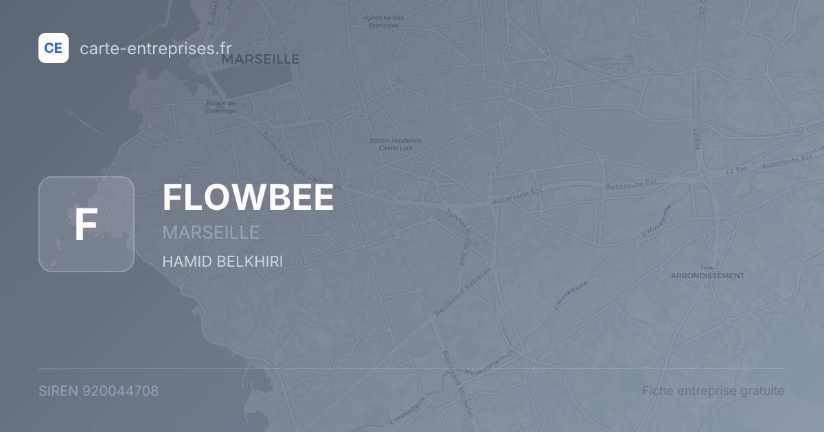 FLOWBEE — 920044708 — fiche entreprise