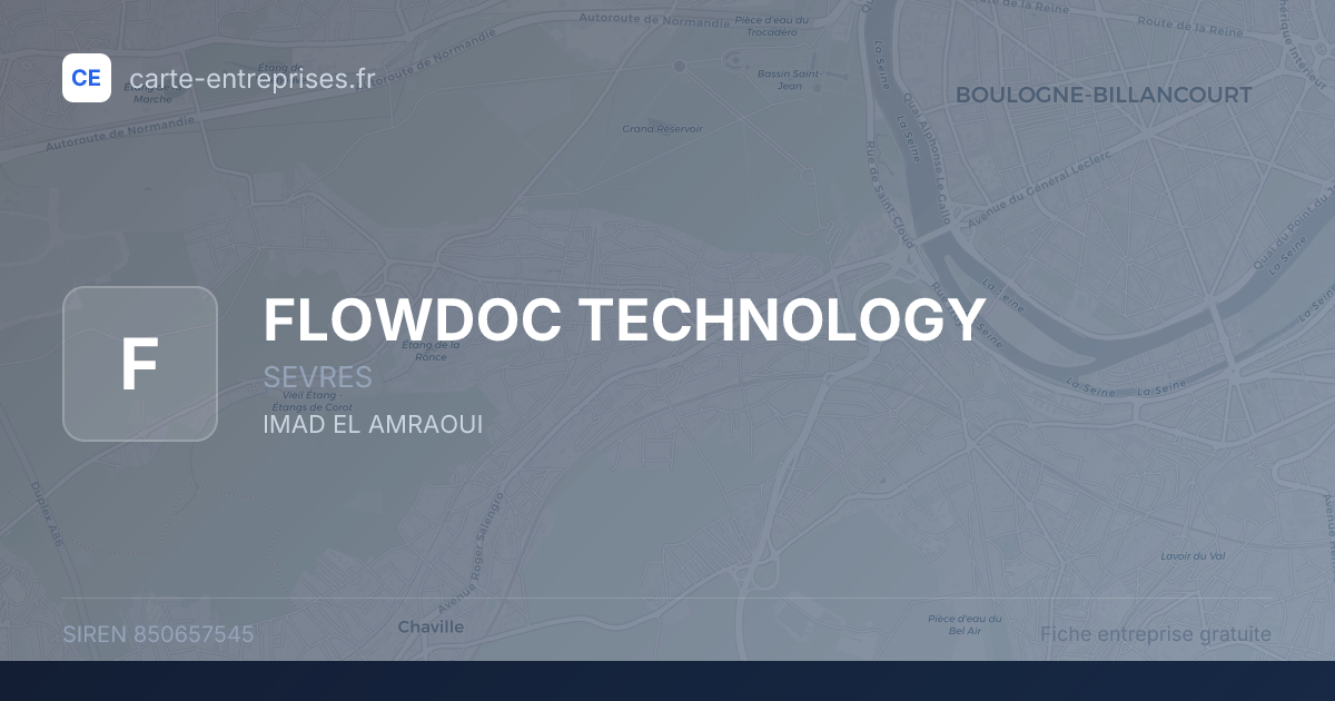 FLOWDOC TECHNOLOGY — 850657545 — fiche entreprise