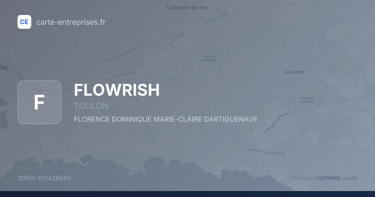 FLOWRISH — 851428649 — fiche entreprise