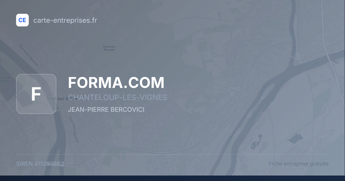 FORMA.COM — 411293863 — fiche entreprise