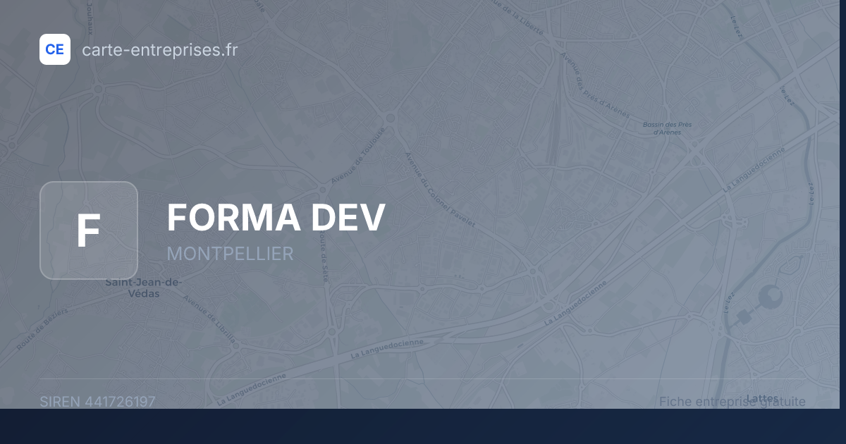 FORMA DEV — 441726197 — fiche entreprise