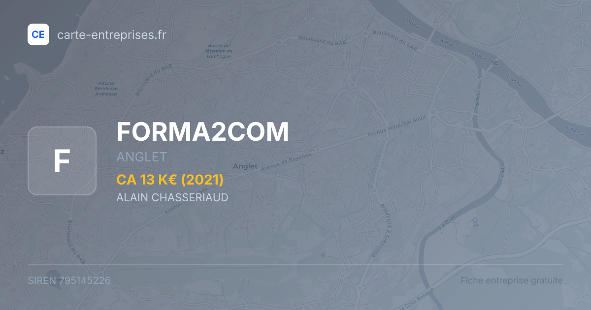 FORMA2COM — 795145226 — fiche entreprise