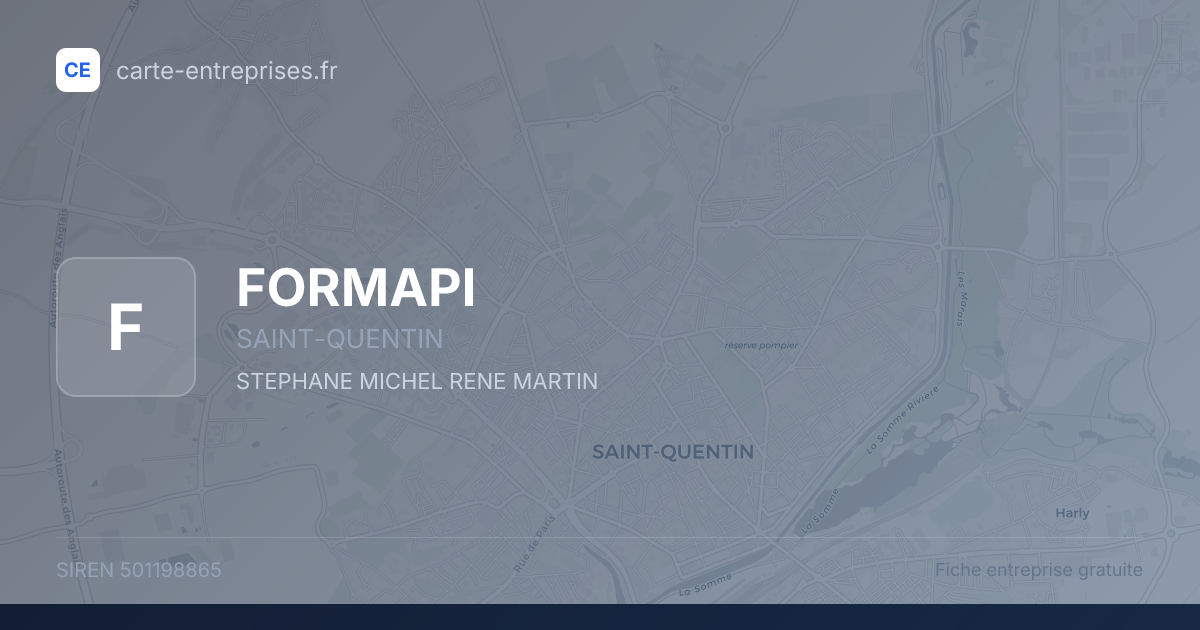 FORMAPI — 501198865 — fiche entreprise