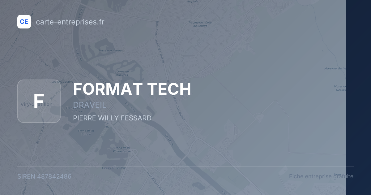FORMAT TECH — 487842486 — fiche entreprise