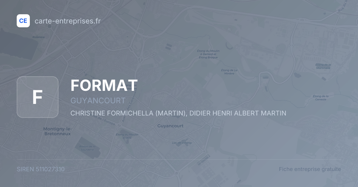FORMAT — 511027310 — fiche entreprise