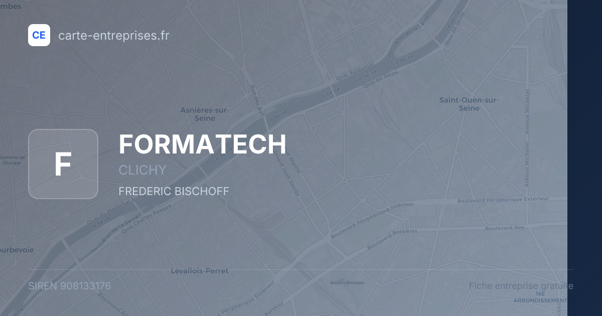 FORMATECH — 908133176 — fiche entreprise