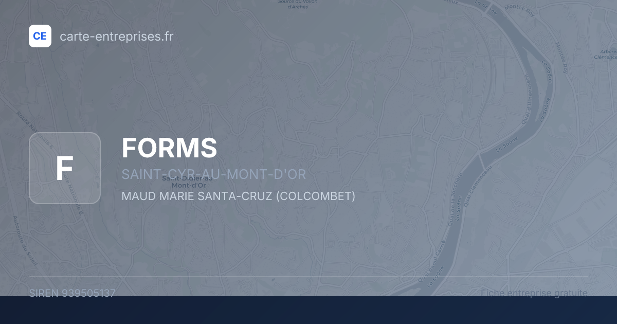 FORMS — 939505137 — fiche entreprise