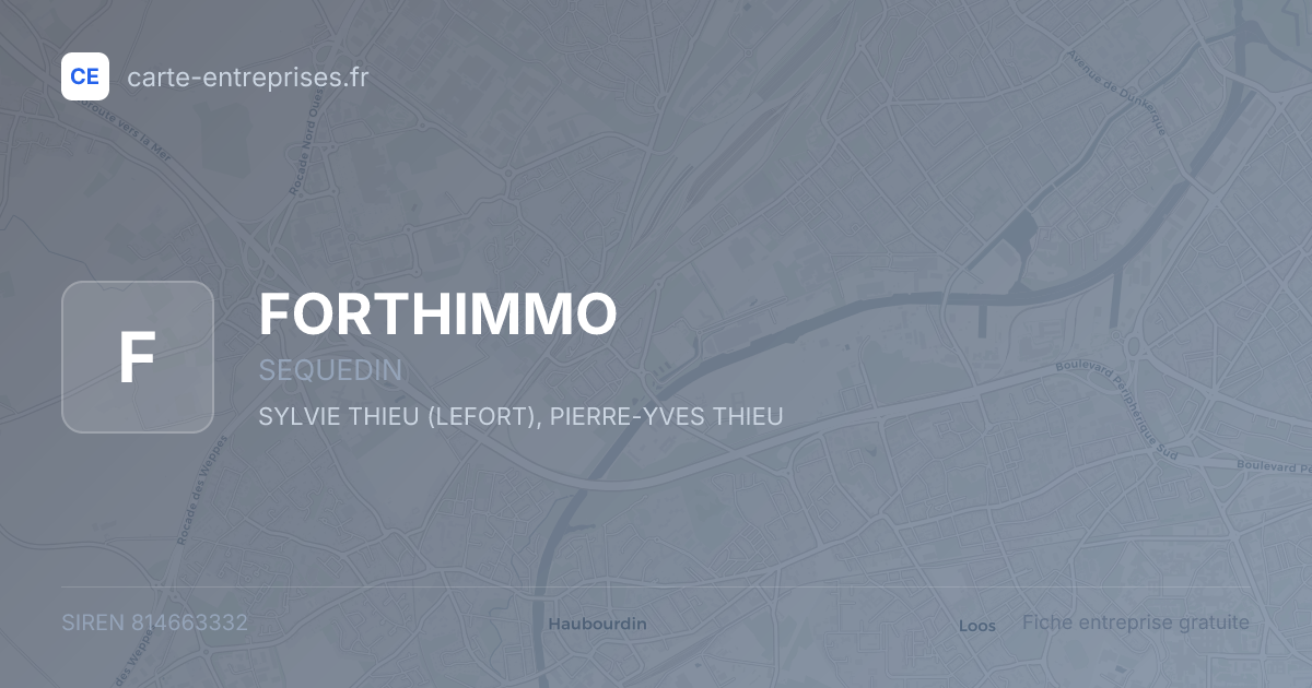 FORTHIMMO — 814663332 — fiche entreprise