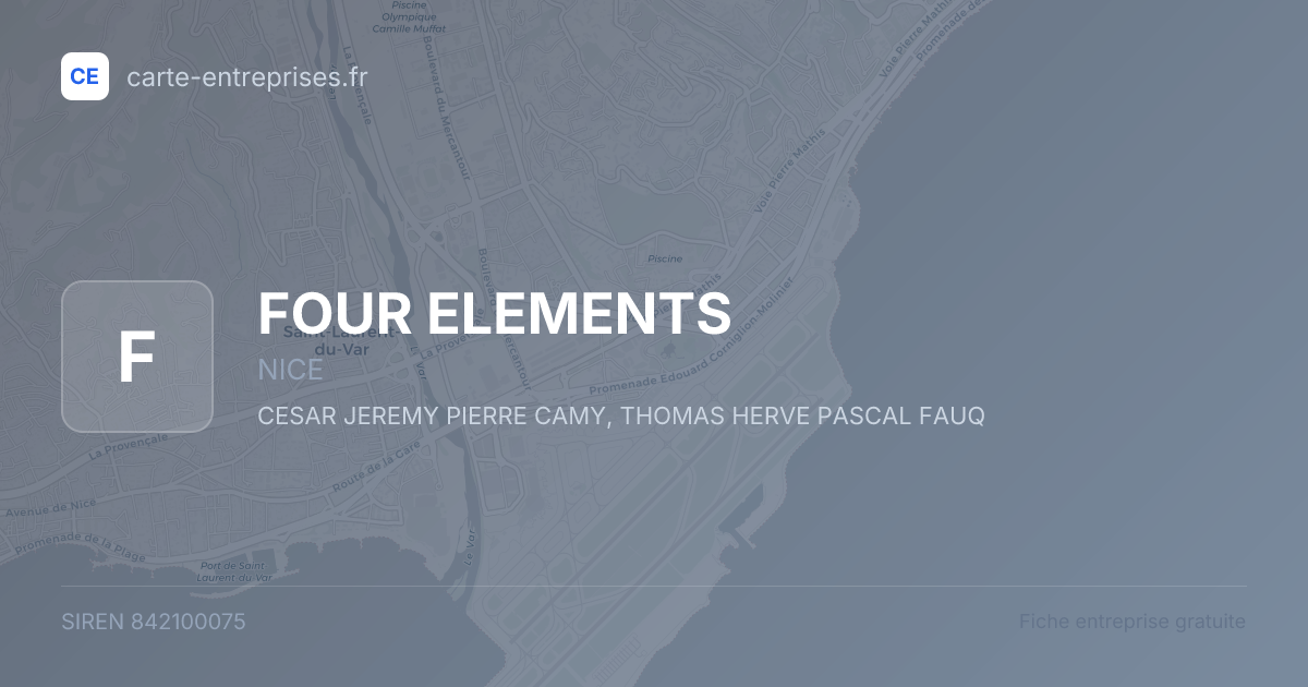 FOUR ELEMENTS — 842100075 — fiche entreprise