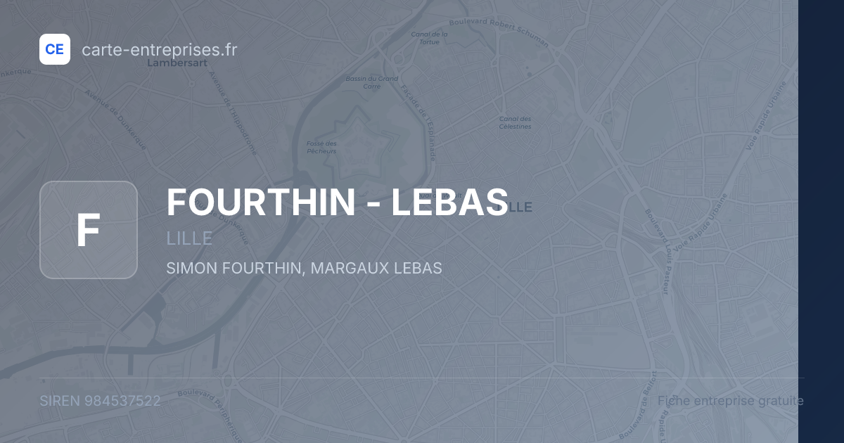 FOURTHIN - LEBAS — 984537522 — fiche entreprise