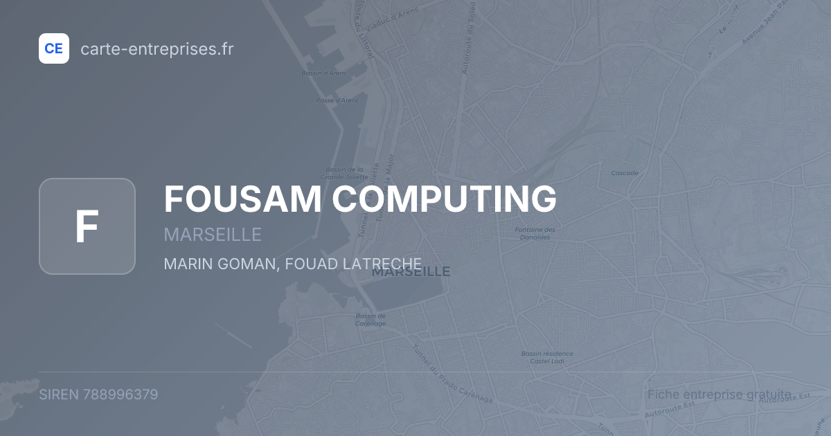 FOUSAM COMPUTING — 788996379 — fiche entreprise
