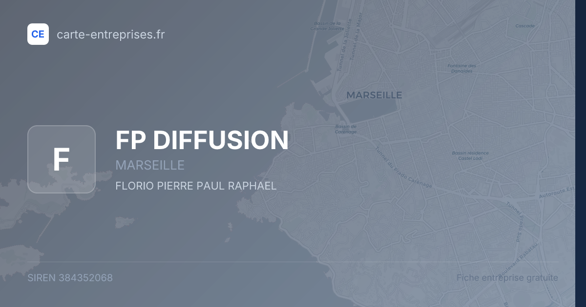 FP DIFFUSION — 384352068 — fiche entreprise