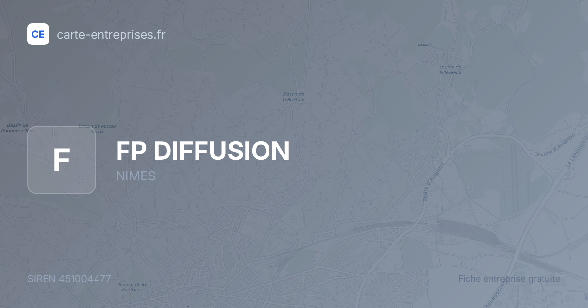 FP DIFFUSION — 451004477 — fiche entreprise
