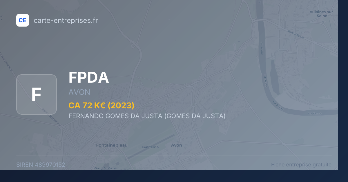FPDA — 489970152 — fiche entreprise