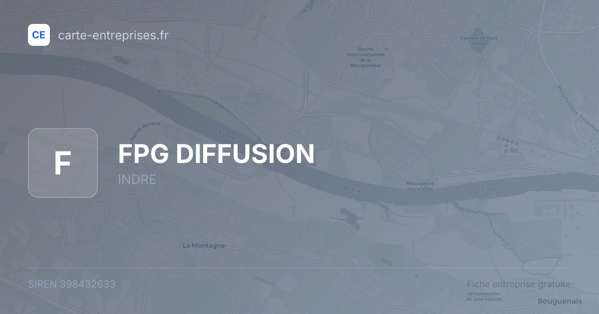FPG DIFFUSION — 398432633 — fiche entreprise