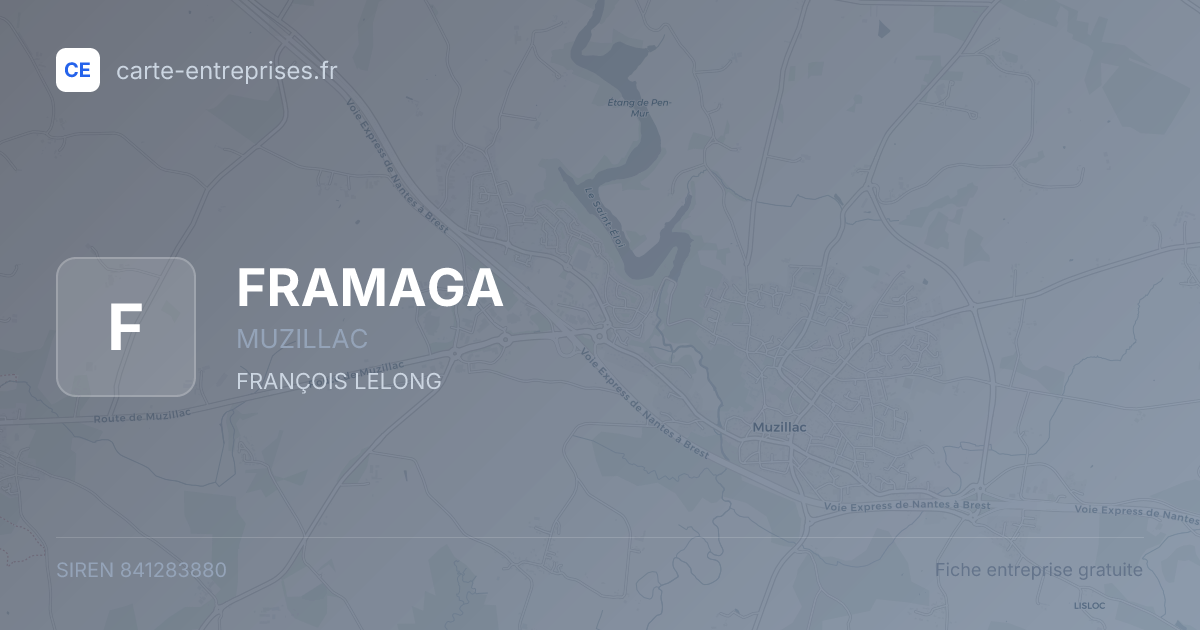 FRAMAGA — 841283880 — fiche entreprise