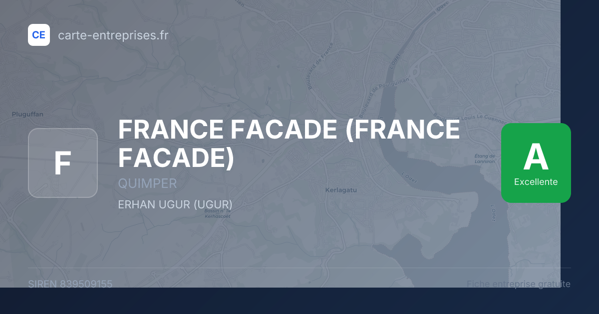 FRANCE FACADE (FRANCE FACADE) — 839509155 — fiche entreprise