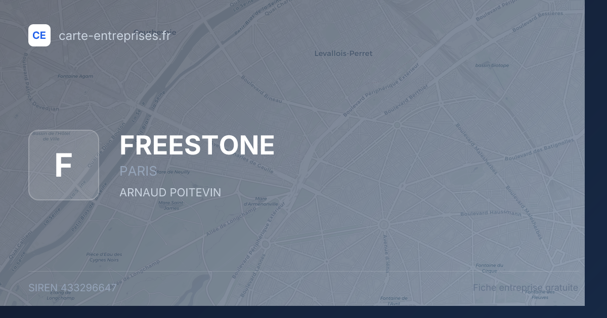 FREESTONE — 433296647 — fiche entreprise
