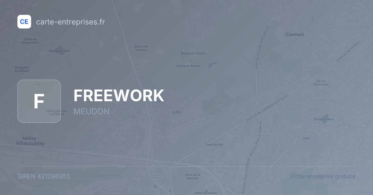 FREEWORK — 421296955 — fiche entreprise