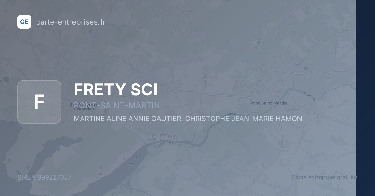 FRETY SCI — 899227037 — fiche entreprise