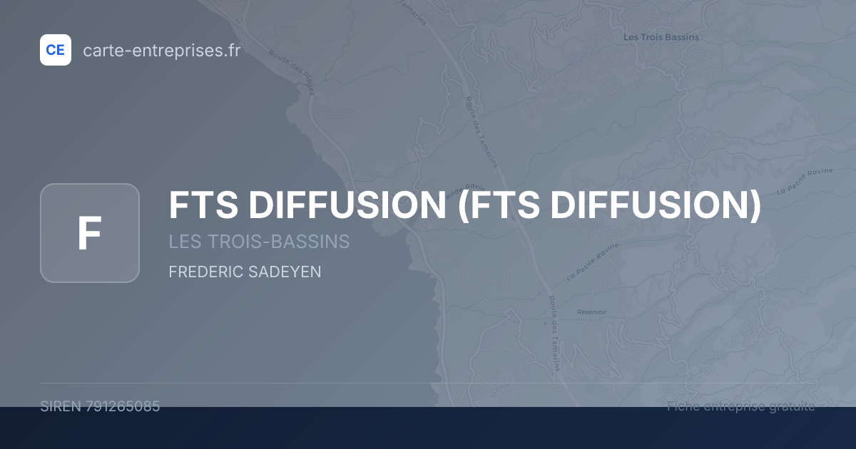FTS DIFFUSION — 791265085 — fiche entreprise