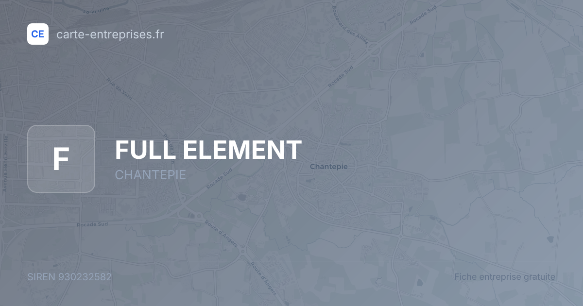 FULL ELEMENT — 930232582 — fiche entreprise