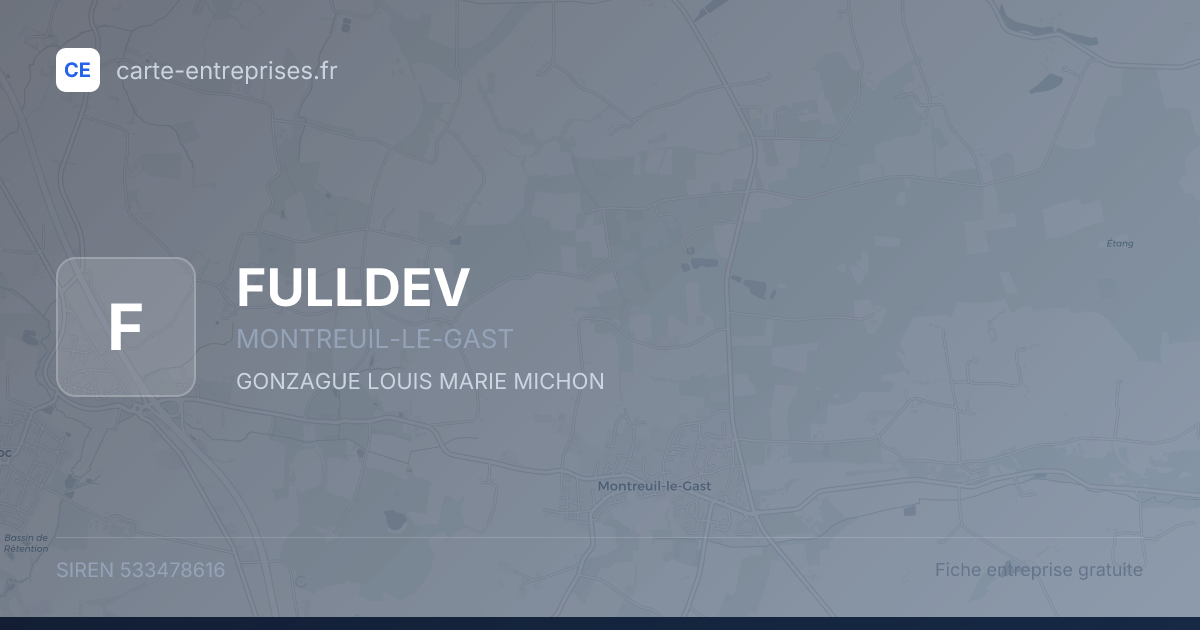 FULLDEV — 533478616 — fiche entreprise