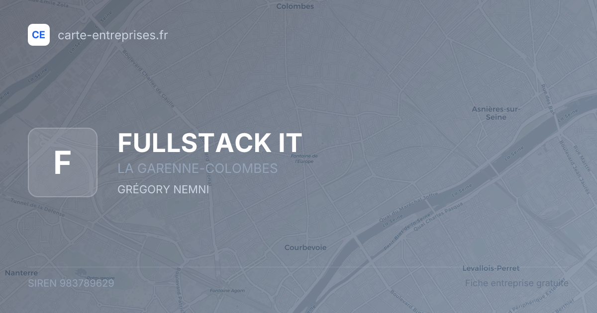 FULLSTACK IT — 983789629 — fiche entreprise