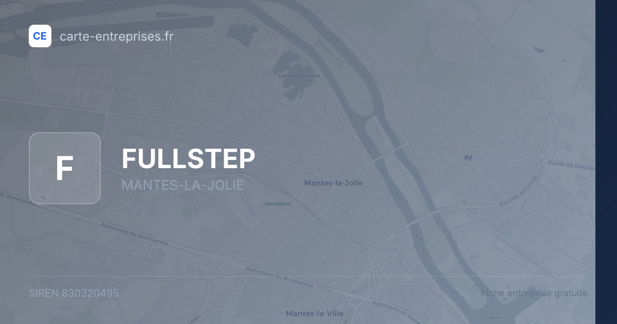 FULLSTEP — 830320495 — fiche entreprise