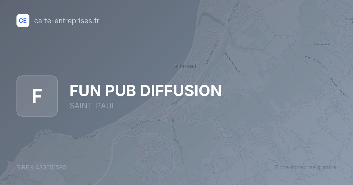 FUN PUB DIFFUSION — 433551595 — fiche entreprise