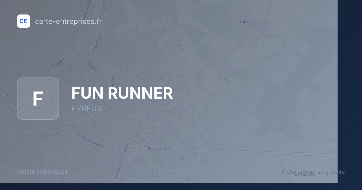 FUN RUNNER — 488015231 — fiche entreprise