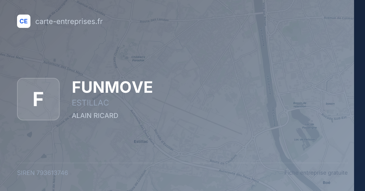 FUNMOVE — 793613746 — fiche entreprise