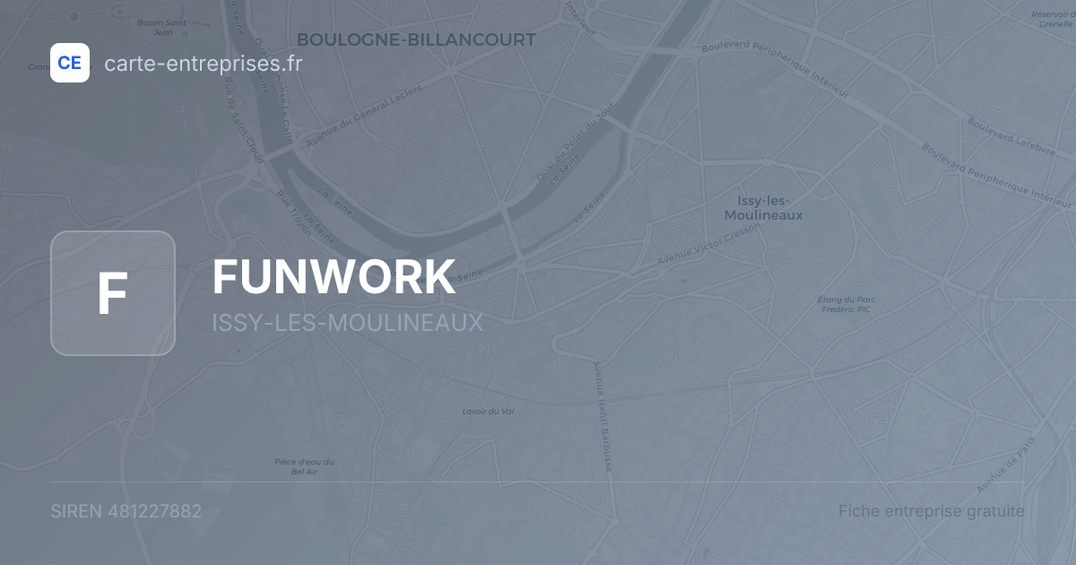 FUNWORK — 481227882 — fiche entreprise