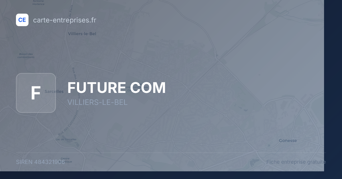 FUTURE COM — 484321906 — fiche entreprise