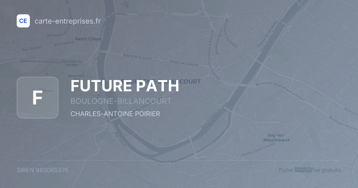 FUTURE PATH — 983065376 — fiche entreprise