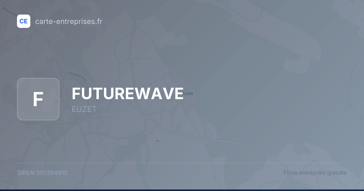 FUTUREWAVE — 501394910 — fiche entreprise
