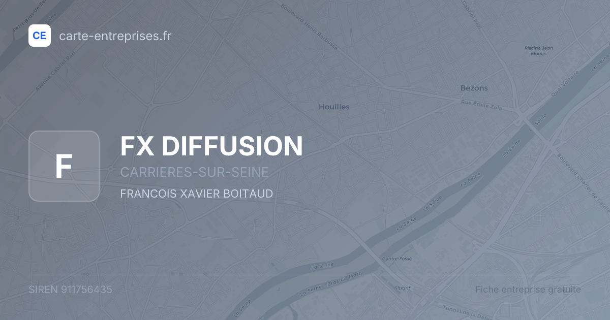 FX DIFFUSION — 911756435 — fiche entreprise