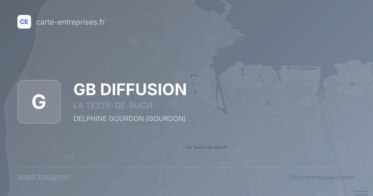 GB DIFFUSION — 529207847 — fiche entreprise