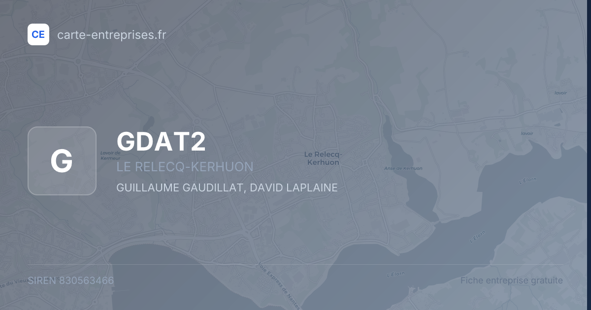 GDAT2 — 830563466 — fiche entreprise
