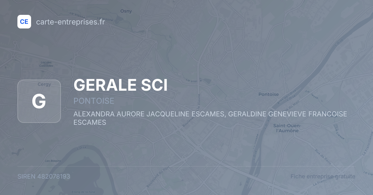 GERALE SCI — 482078193 — fiche entreprise