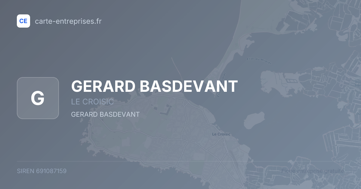 GERARD BASDEVANT — 691087159 — fiche entreprise