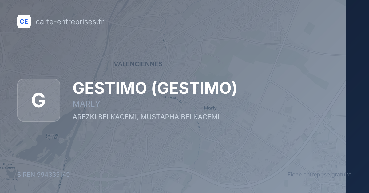 GESTIMO — 994335149 — fiche entreprise