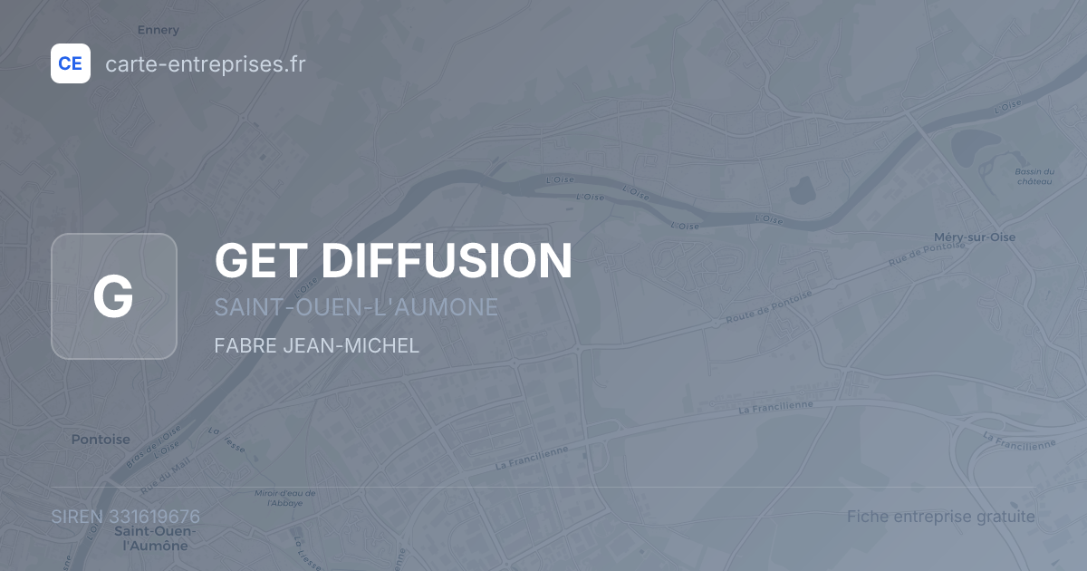 GET DIFFUSION — 331619676 — fiche entreprise