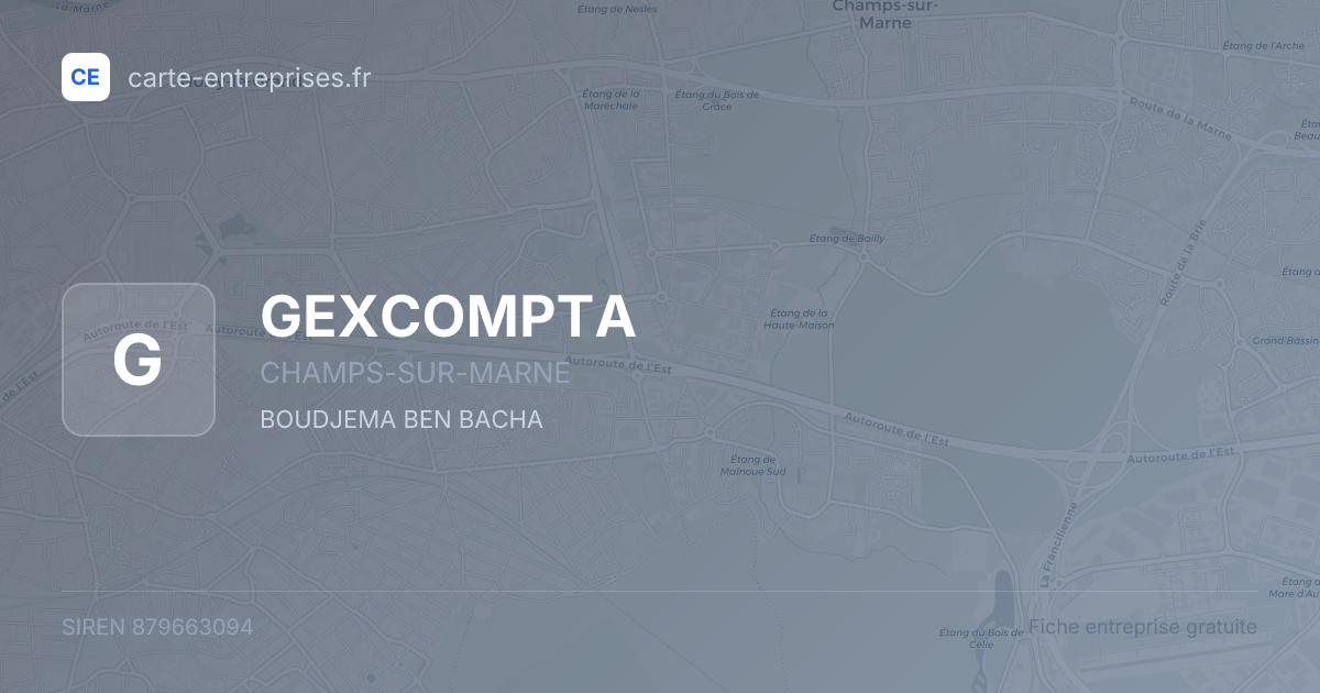 GEXCOMPTA — 879663094 — fiche entreprise