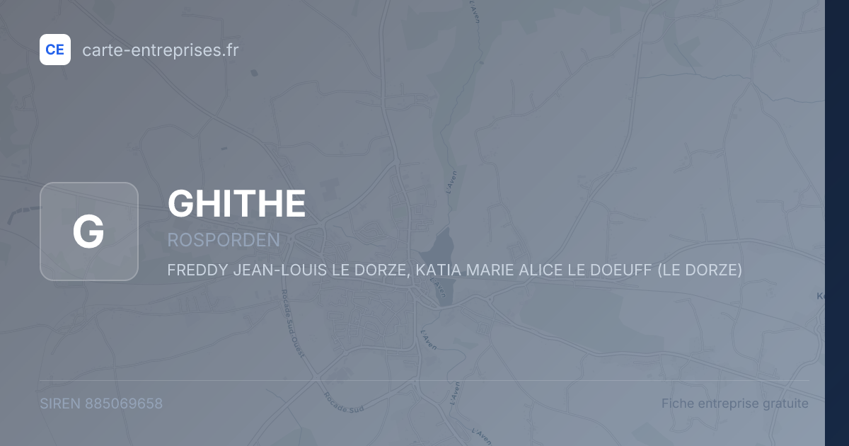 GHITHE — 885069658 — fiche entreprise