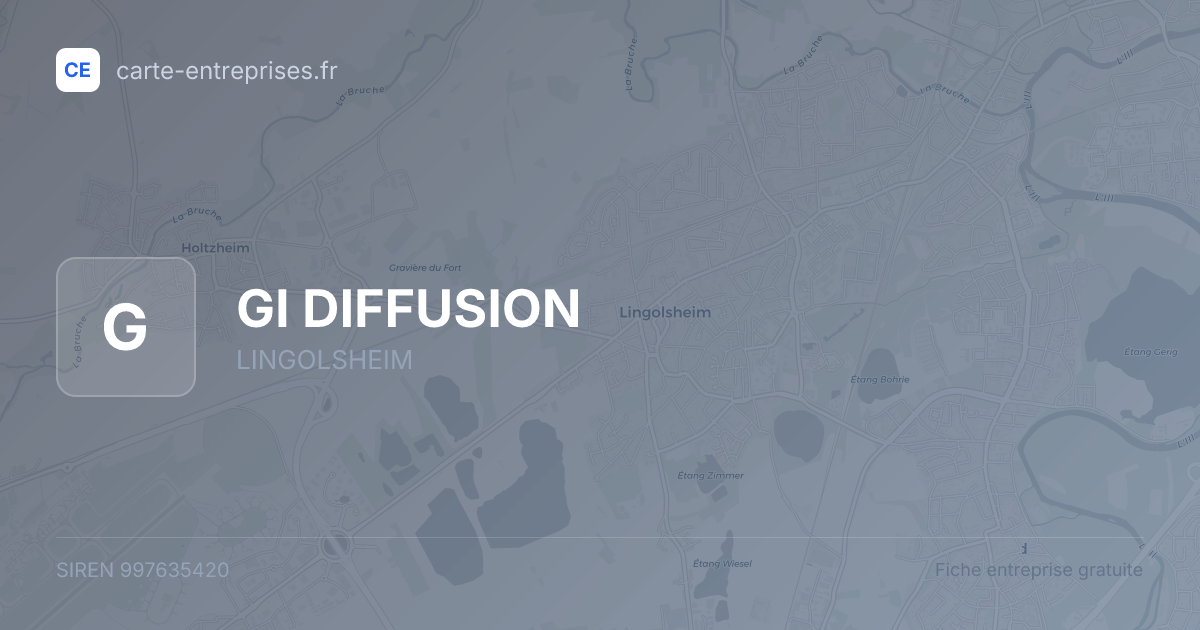 GI DIFFUSION — 997635420 — fiche entreprise