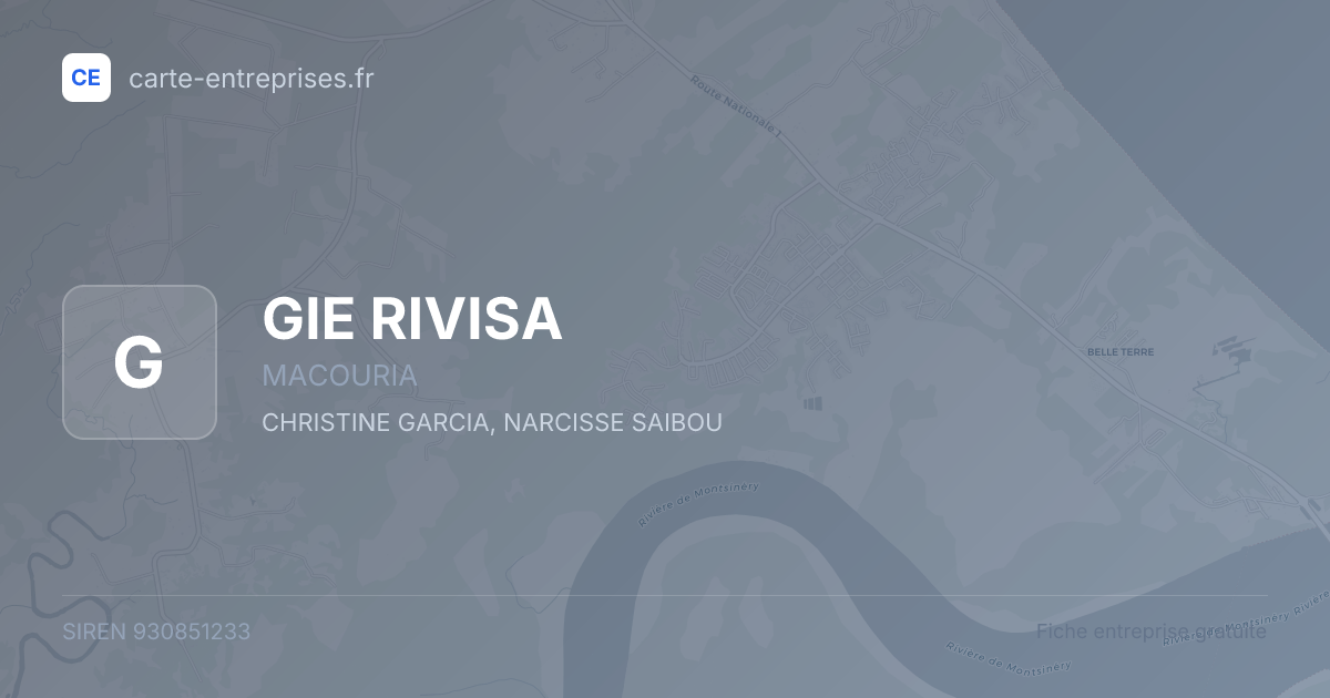 GIE RIVISA — 930851233 — fiche entreprise