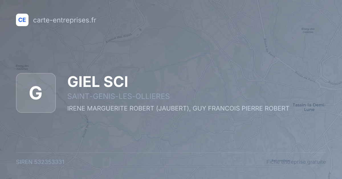 GIEL SCI — 532353331 — fiche entreprise
