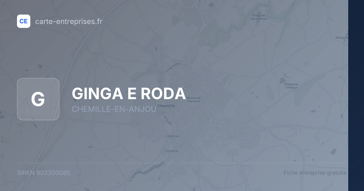 GINGA E RODA — 903300085 — fiche entreprise