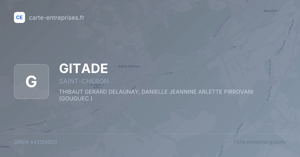 GITADE — 443124920 — fiche entreprise